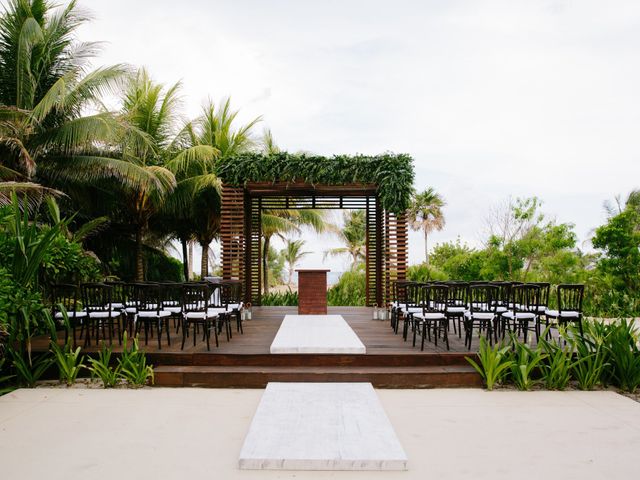 Ngan and Alex&apos;s Wedding in Cancun, Mexico 70