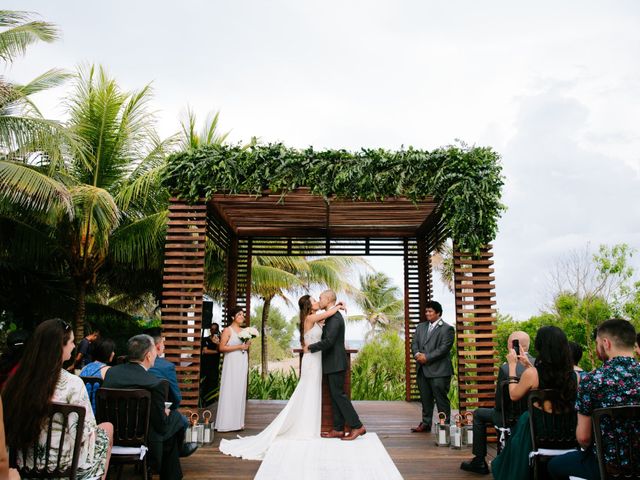Ngan and Alex&apos;s Wedding in Cancun, Mexico 73
