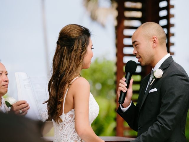 Ngan and Alex&apos;s Wedding in Cancun, Mexico 79