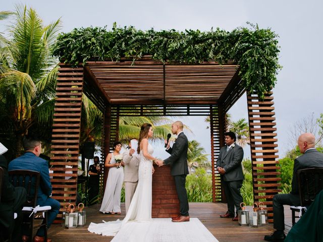 Ngan and Alex&apos;s Wedding in Cancun, Mexico 80