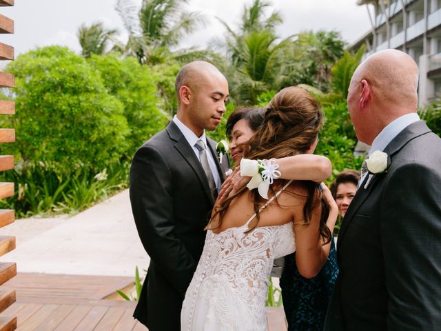 Ngan and Alex&apos;s Wedding in Cancun, Mexico 87