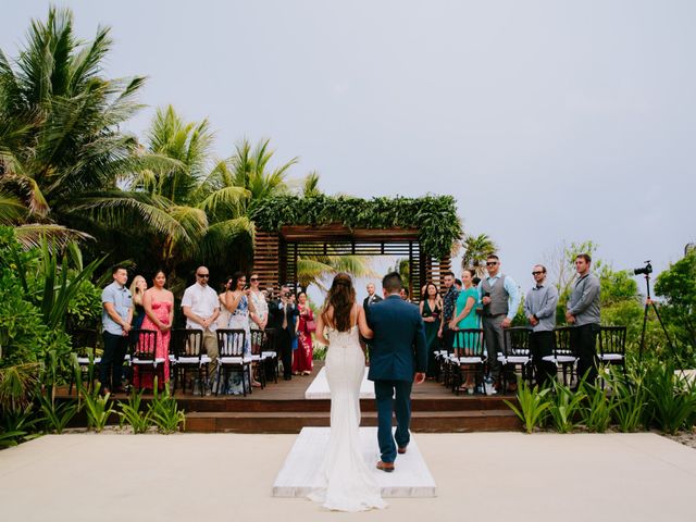 Ngan and Alex&apos;s Wedding in Cancun, Mexico 93