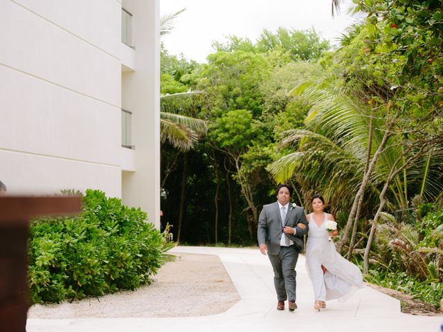Ngan and Alex&apos;s Wedding in Cancun, Mexico 95