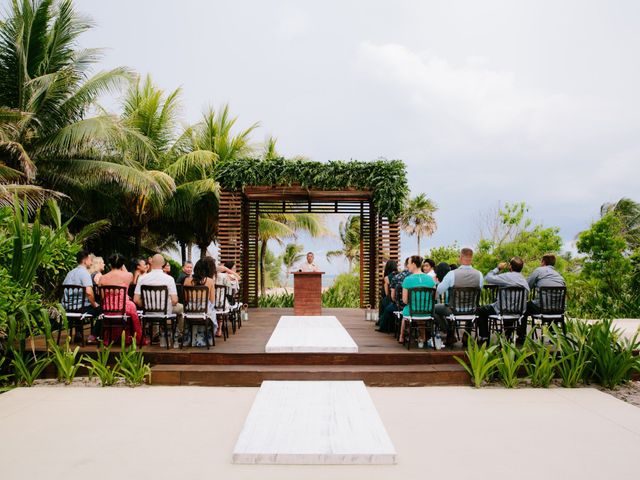 Ngan and Alex&apos;s Wedding in Cancun, Mexico 100