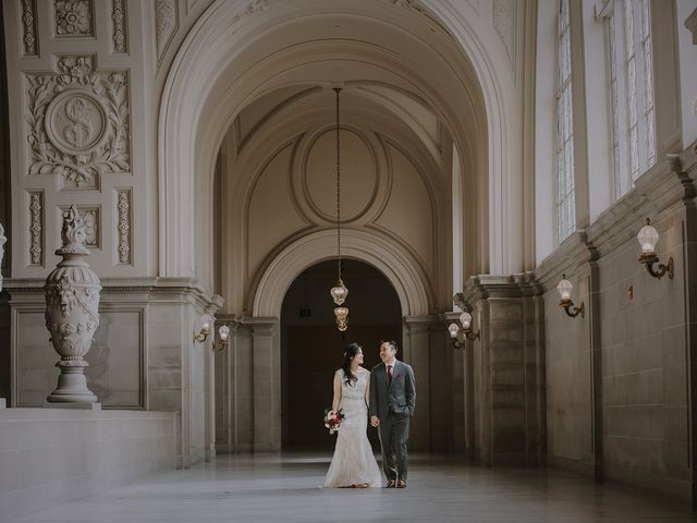 Hubert and Tiffany&apos;s Wedding in San Francisco, California 6