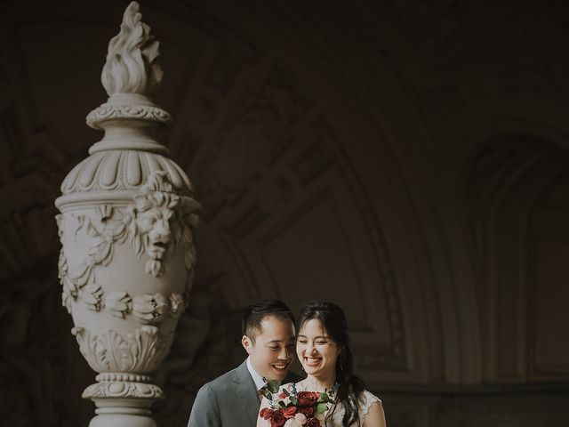 Hubert and Tiffany&apos;s Wedding in San Francisco, California 7