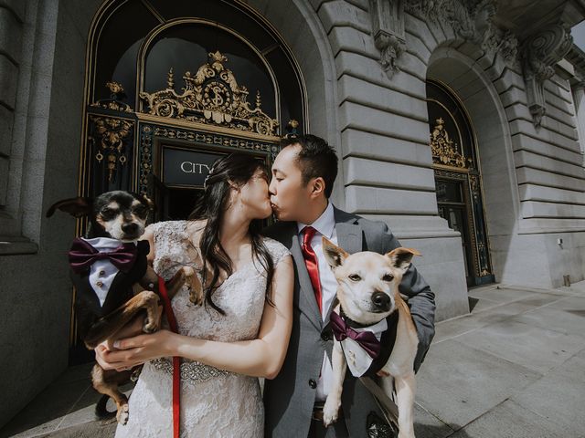 Hubert and Tiffany&apos;s Wedding in San Francisco, California 14