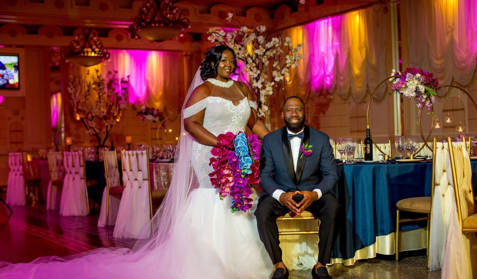 Sheena Djokotoe-Curtis and Nkosane Curtis's Wedding in Franklin Square, New York