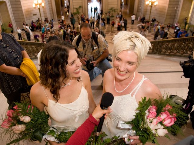 Sharon and Amber's Wedding in San Francisco, California 30