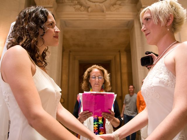 Sharon and Amber's Wedding in San Francisco, California 35