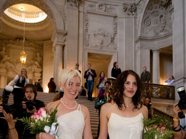 Sharon and Amber's Wedding in San Francisco, California 61