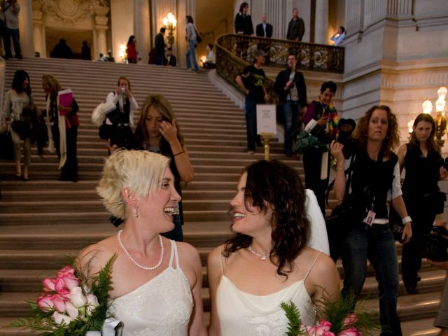 Sharon and Amber's Wedding in San Francisco, California 62