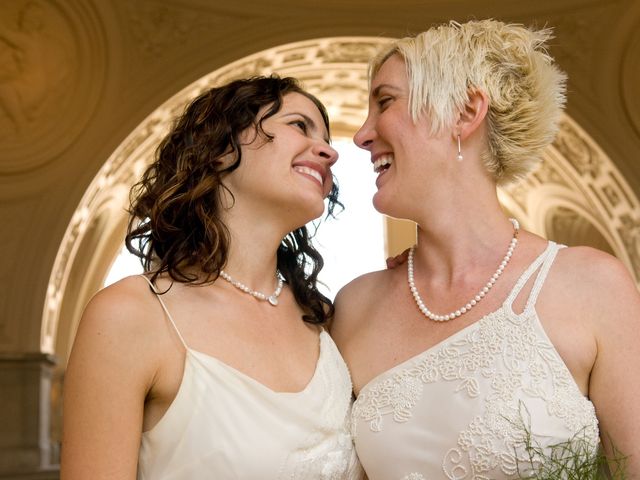 Sharon and Amber's Wedding in San Francisco, California 76