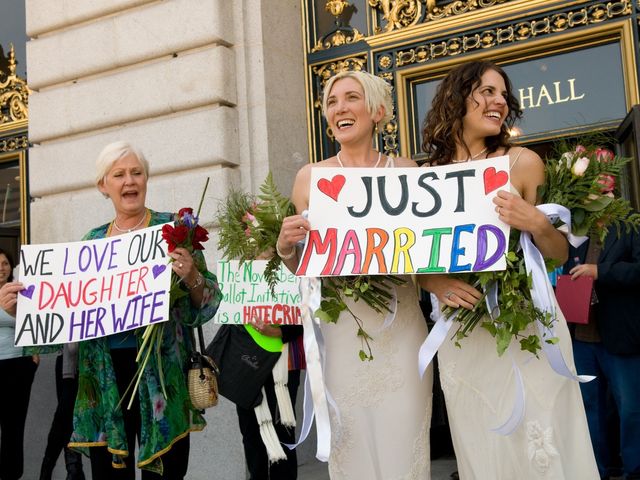 Sharon and Amber's Wedding in San Francisco, California 83