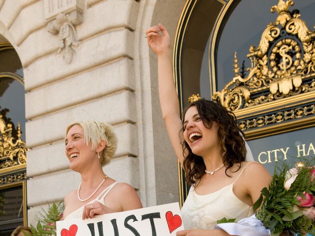 Sharon and Amber's Wedding in San Francisco, California 85