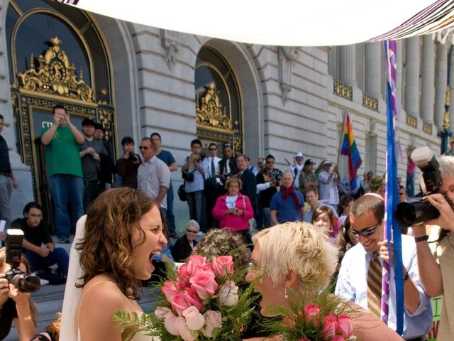 Sharon and Amber's Wedding in San Francisco, California 86