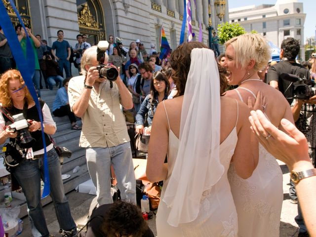 Sharon and Amber's Wedding in San Francisco, California 87