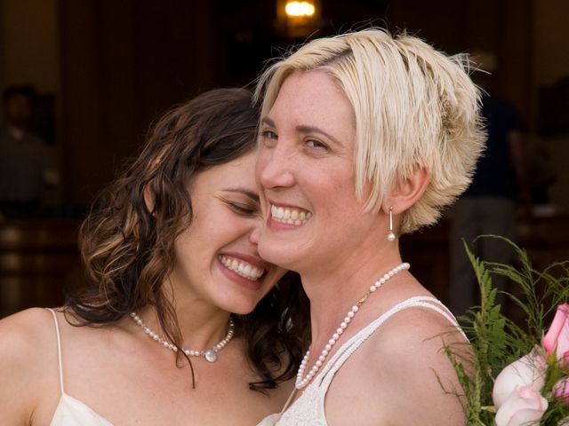 Sharon and Amber's Wedding in San Francisco, California 89