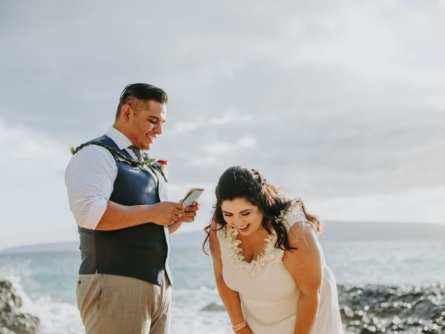 Anthony Villagomez and Fadila khalil&apos;s Wedding in Kihei, Hawaii 1