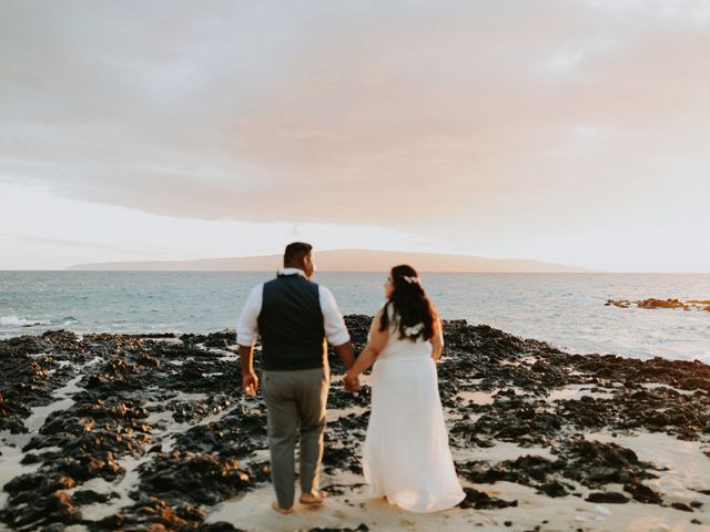 Anthony Villagomez and Fadila khalil&apos;s Wedding in Kihei, Hawaii 5