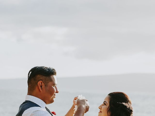 Anthony Villagomez and Fadila khalil&apos;s Wedding in Kihei, Hawaii 6
