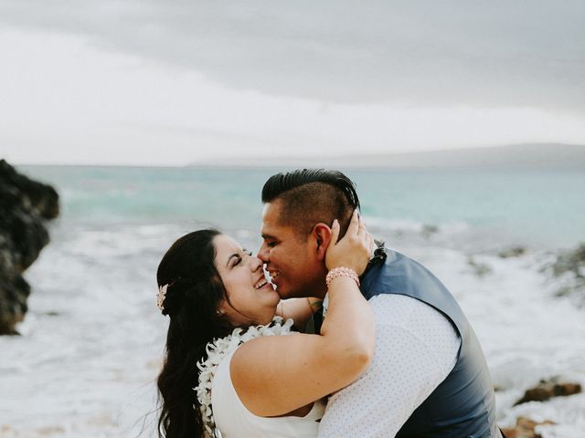 Anthony Villagomez and Fadila khalil&apos;s Wedding in Kihei, Hawaii 7