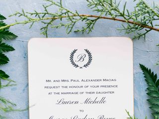 The wedding of Lauren and George 1