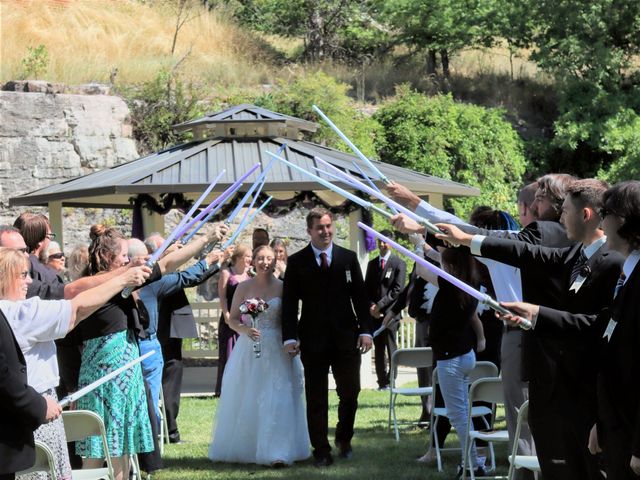 CLAYTON and CATHERINE&apos;s Wedding in Spearfish, South Dakota 5