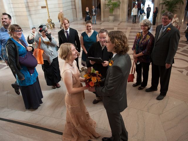 Chris and Zoe's Wedding in San Francisco, California 10