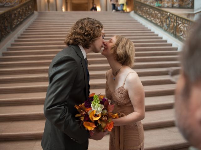 Chris and Zoe's Wedding in San Francisco, California 14