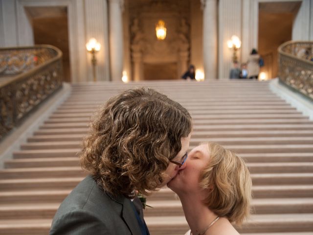 Chris and Zoe's Wedding in San Francisco, California 15