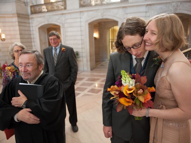 Chris and Zoe's Wedding in San Francisco, California 16