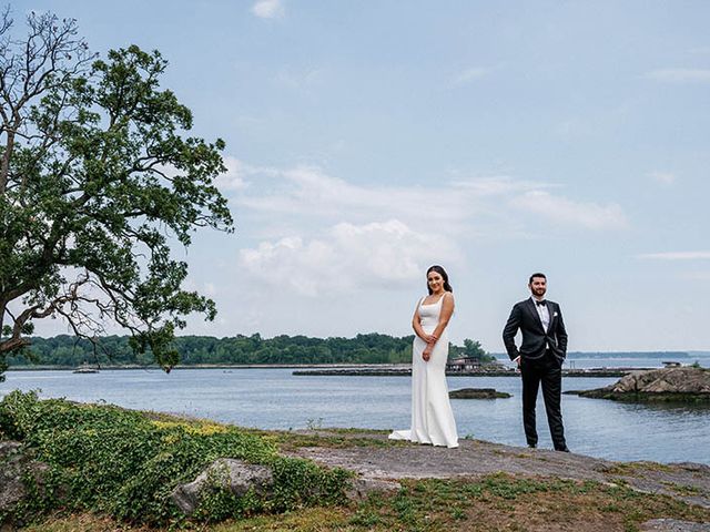 Gabe and Alana&apos;s Wedding in New Rochelle, New York 21