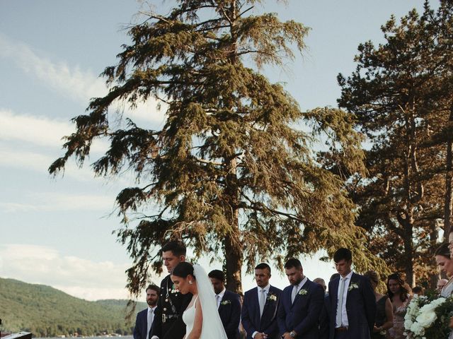 Bryant  and Erica 's Wedding in Lake George, New York 14