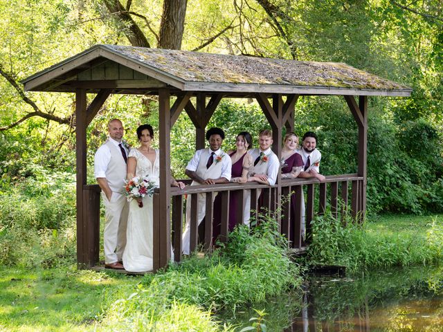 Stephanie and Dan's Wedding in Manlius, New York 11
