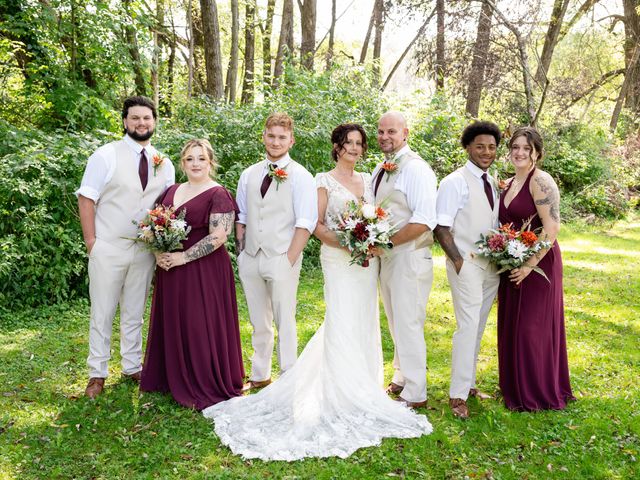 Stephanie and Dan's Wedding in Manlius, New York 14
