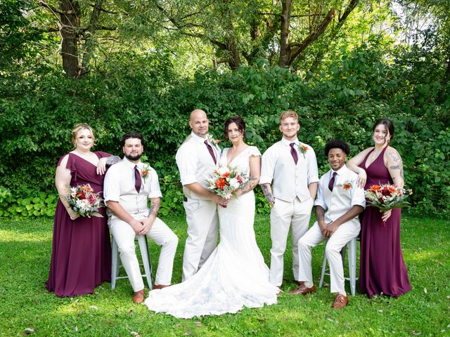 Stephanie and Dan's Wedding in Manlius, New York 16