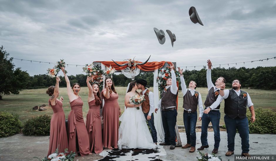 April and Beau's Wedding in Gentry, Arkansas