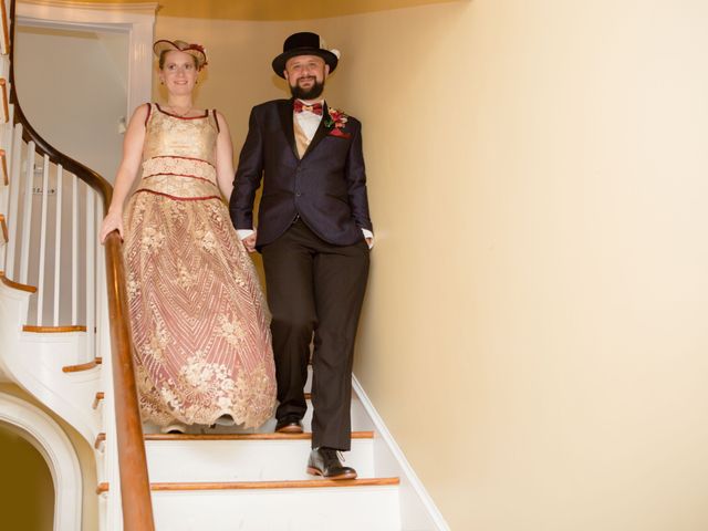 Zachary and Aubrey's Wedding in Sandy Spring, Maryland 12