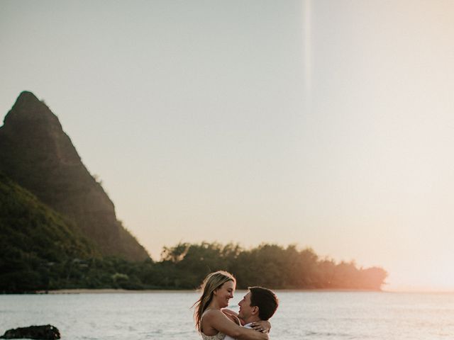 Amber and Nick&apos;s Wedding in Lihue, Hawaii 18