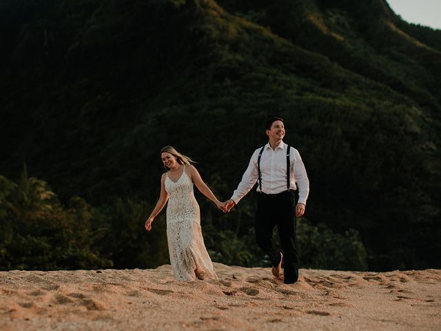 Amber and Nick&apos;s Wedding in Lihue, Hawaii 19