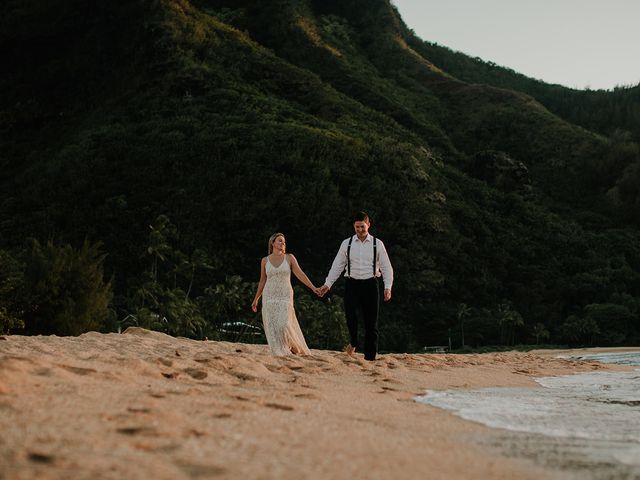 Amber and Nick&apos;s Wedding in Lihue, Hawaii 21