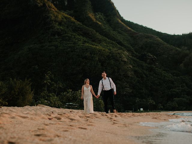 Amber and Nick&apos;s Wedding in Lihue, Hawaii 22