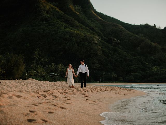 Amber and Nick&apos;s Wedding in Lihue, Hawaii 23