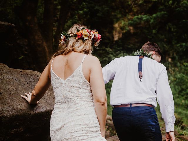 Amber and Nick&apos;s Wedding in Lihue, Hawaii 69