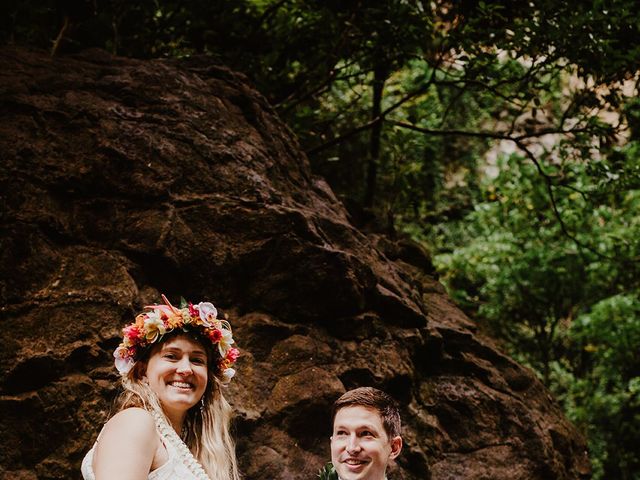 Amber and Nick&apos;s Wedding in Lihue, Hawaii 71