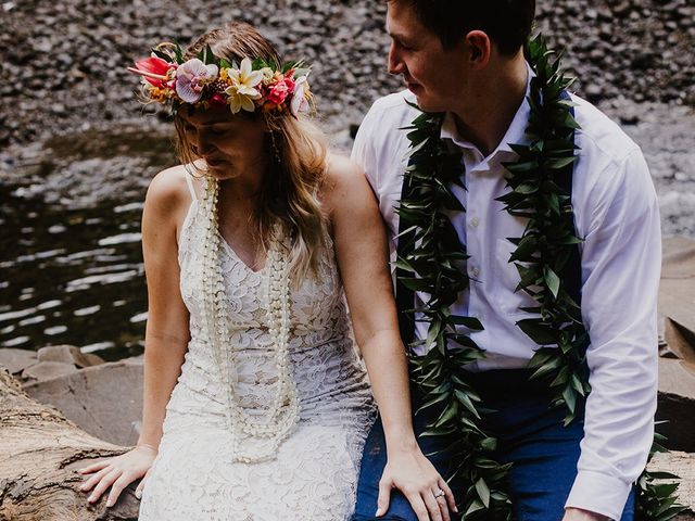 Amber and Nick&apos;s Wedding in Lihue, Hawaii 72