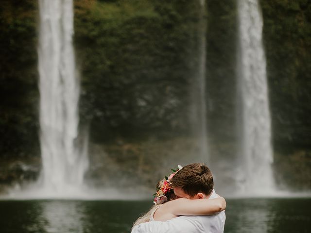 Amber and Nick&apos;s Wedding in Lihue, Hawaii 89