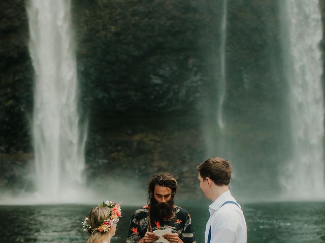 Amber and Nick&apos;s Wedding in Lihue, Hawaii 96