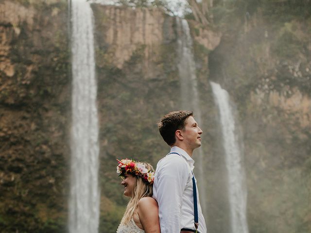 Amber and Nick&apos;s Wedding in Lihue, Hawaii 99